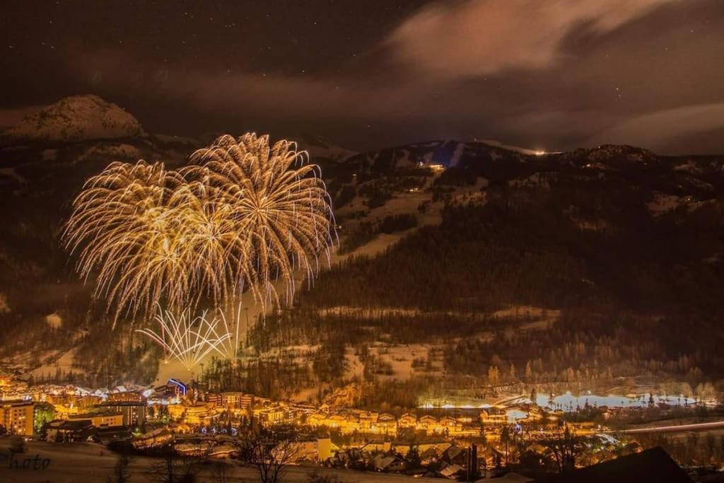 Le 649 Bas De Chalet Serre Chevalier Saint Chaffrey Bagian luar foto